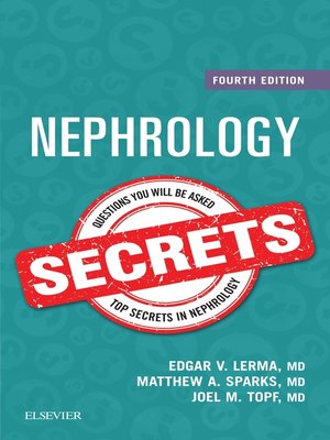 cover image of Nephrology Secrets